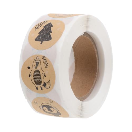 OFFSCH Weihnachtsaufkleber Weihnachtsanhänger Aufkleber Etiketten Weihnachtsstern Aufkleber Selbstklebende Weihnachtsetiketten Von Number Allzweck Weihnachts von OFFSCH
