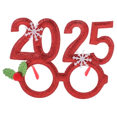 OFFSCH Weihnachtsdekorationen Weihnachtsbrille Party groß Brillen zu Weihnachten Glücklich Rave gläser Weihnachtsfoto-Requisiten Brillengestell Weihnachtsschmuck Kunststoffe und Harze rot OFFSCH Weihnachtsdekorationen Weihnachtsbrille Party groß Brillen zu Weihnachten Glücklich Rave gläser Weihnachtsfoto-Requisiten Brillengestell Weihnachtsschmuck Kunststoffe und Harze rot von OFFSCH