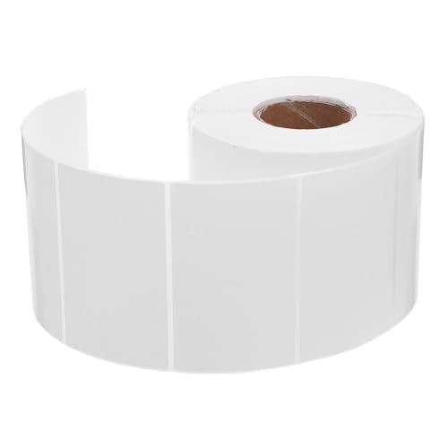 OFFSCH Weiße Selbstklebende Drucketiketten aus Kupferdruckpapier Kompatibel mit Tintenstrahl Thermodruckern für Barcode Versand Lagerverwaltung und Pantry Labels von OFFSCH