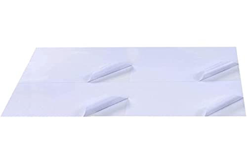 OFITURIA - Etiqueta Adhesiva Blanca (A4) Papel de Pegatina para Imprimir Pack 100 Folios con Papel Adhesivo Permanente y Fácil Despegue (100 Hojas, A6) von OFITURIA