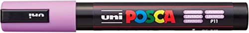 uni-ball 182538 - Marker POSCA mit Rundspitze, 1,8-2,5 mm Strichstärke, Lavendel, lila, 1 Stück uni-ball 182538 - Marker POSCA mit Rundspitze, 1,8-2,5 mm Strichstärke, Lavendel, lila, 1 Stück von OFITURIA