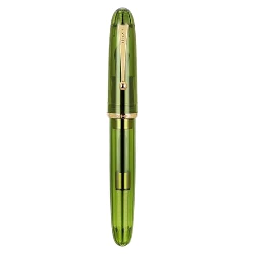 OFWAX Füllfederhalter, Acryl, transparent, 40 mm Spitze, Schreibwaren, Büro, Schulbedarf, hohe Kapazität, Tintenkonverter (ca. 0,7 mm) von OFWAX
