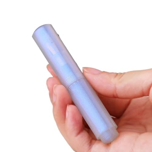 OFWAX Füllfederhalter, halbtransparent, Perlenserie, exquisites Schreiben, Mini-Reise-Taschenstift, Geschenk für Freunde, Schreibwaren (blau-EF) von OFWAX
