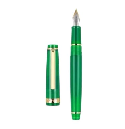 OFWAX Füllfederhalter, transparenter Kunststoff, Drehstift, beliebt, EF F, M, Schreibwaren, Schreibwaren (Lavendel, M) von OFWAX