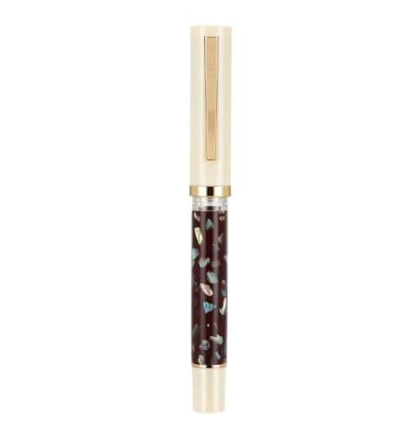 OFWAX Füllfederhalter aus Holz, für Studenten, F EF, Schreibwaren, Schule, Bürobedarf (gemischte Farben, F) von OFWAX