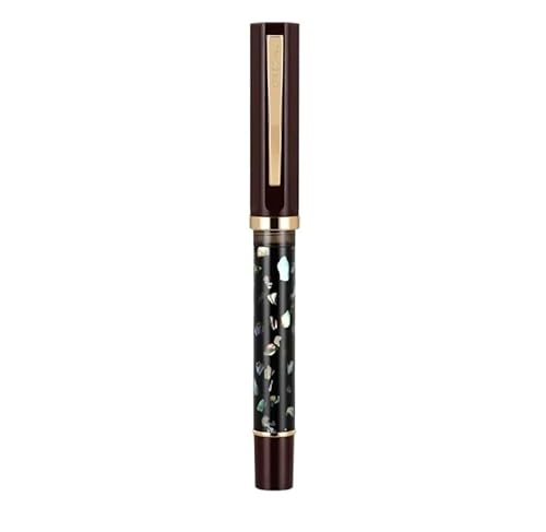 OFWAX Füllfederhalter aus Holz, für Studenten, F EF, Schreibwaren, Schule, Bürobedarf (transparent, F) von OFWAX