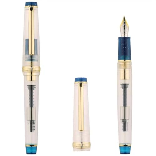OFWAX Modifizierter handpolierter Füllfederhalter mit kleiner Prinzspitze, Kalligraphie-Praxis, Geschenkstift (H) von OFWAX