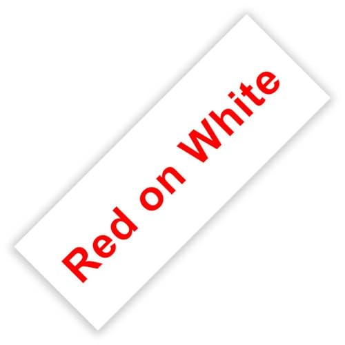 10pk SS36KW Labels 36mm kompatibel mit Etikettdruckermodellen ST36KW SC36RW SC36YW SC36BW für Kingjim LW-Z900FK LW-1000P-Drucker(10PK Red on White) von OGBtkLOrs