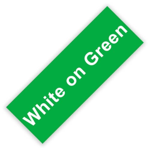 10pk SS36KW Labels 36mm kompatibel mit Etikettdruckermodellen ST36KW SC36RW SC36YW SC36BW für Kingjim LW-Z900FK LW-1000P-Drucker(10PK White on Green) von OGBtkLOrs