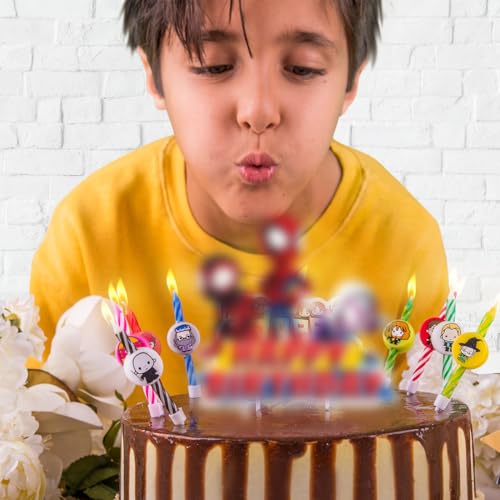 35 Stück Geburtstagstortendekorationen, Happy Birthday Tortendekorationen, Tortendekorationen für Kindergeburtstagspartys, Babypartys, Cartoon-Mottopartys 35 Stück Geburtstagstortendekorationen, Happy Birthday Tortendekorationen, Tortendekorationen für Kindergeburtstagspartys, Babypartys, Cartoon-Mottopartys von OGLYMRA