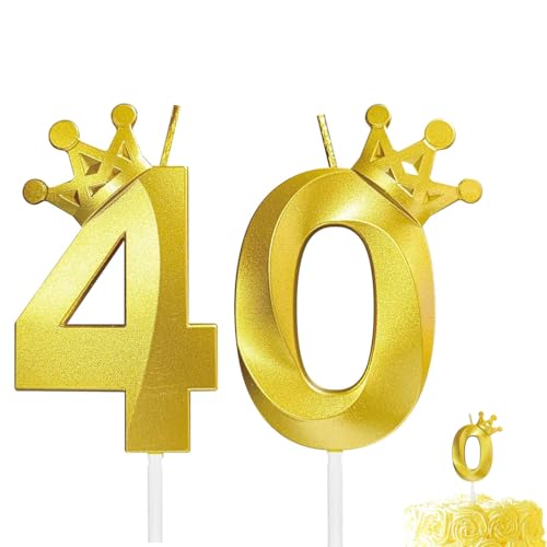 Geburtstagskerzen Zahlen 40. Geburtstag Kerzen Kuchen Ziffer Kerzen Gold Geburtstagskerzen,Alles Gute zum Geburtstag Kuchen Topper Dekoration für Geburtstag Jahrestag Hochzeit Party Feier Lieferungen Geburtstagskerzen Zahlen 40. Geburtstag Kerzen Kuchen Ziffer Kerzen Gold Geburtstagskerzen,Alles Gute zum Geburtstag Kuchen Topper Dekoration für Geburtstag Jahrestag Hochzeit Party Feier Lieferungen von OGLYMRA