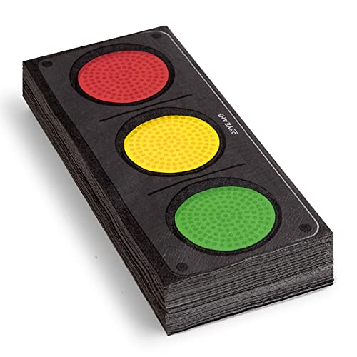OH YEAH - 20 Servietten, doppellagig, Ampel, 32 x 36 cm, 20 Stück, Servietten, Geburtstagsformen, Tischdekoration, Kinderpartys, doppellagiges Papier OH YEAH - 20 Servietten, doppellagig, Ampel, 32 x 36 cm, 20 Stück, Servietten, Geburtstagsformen, Tischdekoration, Kinderpartys, doppellagiges Papier von OH YEAH