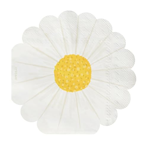 OH YEAH - 20 Servietten, doppellagig, Gänseblümchen, 33 x 33 cm, 20 Stück, Servietten in Form von Geburtstagen, Tischdekoration, Kinderpartys, doppellagiges Papier OH YEAH - 20 Servietten, doppellagig, Gänseblümchen, 33 x 33 cm, 20 Stück, Servietten in Form von Geburtstagen, Tischdekoration, Kinderpartys, doppellagiges Papier von OH YEAH