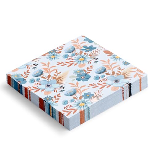 OH YEAH - 30 Papierservietten, doppellagig, blau, 33 x 33 cm, 30 Stück, Geburtstagsservietten, Tischdekoration, Partys, Veranstaltungen und Catering, Babyparty, doppellagiges Papier OH YEAH - 30 Papierservietten, doppellagig, blau, 33 x 33 cm, 30 Stück, Geburtstagsservietten, Tischdekoration, Partys, Veranstaltungen und Catering, Babyparty, doppellagiges Papier von OH YEAH