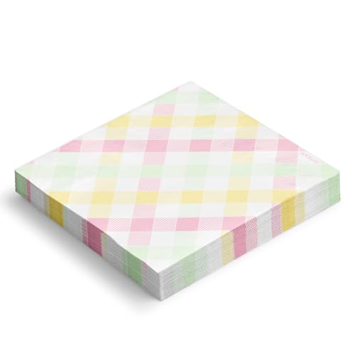 OH YEAH - 30 Servietten, doppellagig, Vichy, mehrfarbig, 33 x 33 cm, 30 Stück, Geburtstagsservietten, Tischdekoration, Veranstaltungen und Catering, doppellagiges Papier OH YEAH - 30 Servietten, doppellagig, Vichy, mehrfarbig, 33 x 33 cm, 30 Stück, Geburtstagsservietten, Tischdekoration, Veranstaltungen und Catering, doppellagiges Papier von OH YEAH