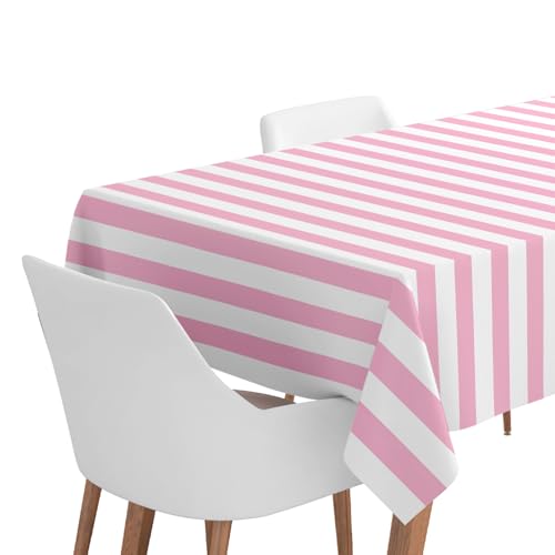 OH YEAH Faltbare Tischdecke, wasserdicht, gestreift, Rosa und Weiß, 1,2 x 1,8 m, Themengeburtstag, Einweg-Papier-Tischdecke, Geburtstag, Events, Catering, wasserdicht OH YEAH Faltbare Tischdecke, wasserdicht, gestreift, Rosa und Weiß, 1,2 x 1,8 m, Themengeburtstag, Einweg-Papier-Tischdecke, Geburtstag, Events, Catering, wasserdicht von OH YEAH