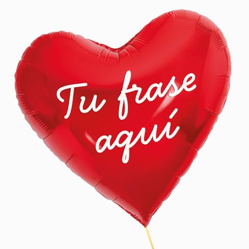 OH YEAH Personalisierter Herz-Folienballon, Folienballon, Herz, 45 cm, Dekoration zum Valentinstag, personalisiertes Geschenk, wählen Sie Ihren Spruch OH YEAH Personalisierter Herz-Folienballon, Folienballon, Herz, 45 cm, Dekoration zum Valentinstag, personalisiertes Geschenk, wählen Sie Ihren Spruch von OH YEAH