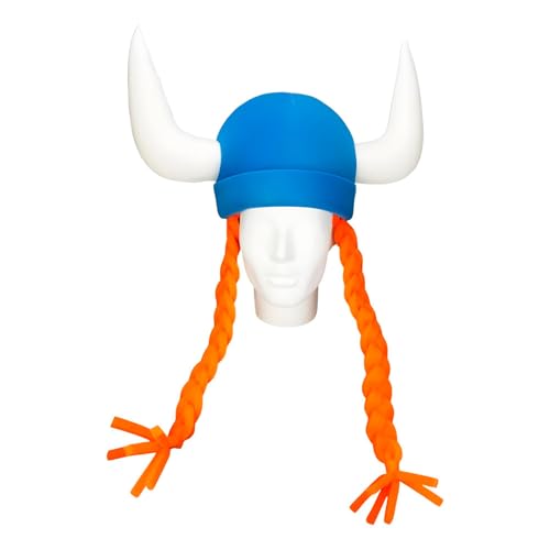 OH YEAH Riesige Wikinger-Schaummütze mit Zöpfen – 74 cm hoch x 52 cm lang – originelles Zubehör – verrückte Zeit – Kostüme – Hochzeiten – Themenveranstaltungen – große Schaumstoffbälle OH YEAH Riesige Wikinger-Schaummütze mit Zöpfen – 74 cm hoch x 52 cm lang – originelles Zubehör – verrückte Zeit – Kostüme – Hochzeiten – Themenveranstaltungen – große Schaumstoffbälle von OH YEAH