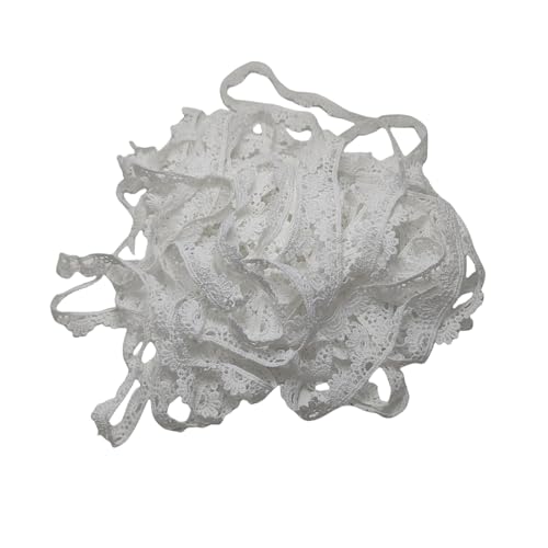 15Yard 1 54 Cm Weißes Spitzen Band Vintage Häkel Spitze Trim Floral Edge Stoff für DIY Näh Handwerk Verpackung 15Yard 1 54 Cm Weißes Spitzen Band Vintage Häkel Spitze Trim Floral Edge Stoff für DIY Näh Handwerk Verpackung von OHEETU