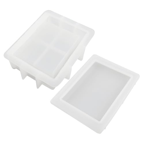 OHPHCALL 1 Satz Buchförmige Silikon Gießform für Aufbewahrungsboxen DIY Epoxidharz Silikonform für Einzigartige Schmuckkreationen Einfach zu Bedienen Langlebig und Flexibel OHPHCALL 1 Satz Buchförmige Silikon Gießform für Aufbewahrungsboxen DIY Epoxidharz Silikonform für Einzigartige Schmuckkreationen Einfach zu Bedienen Langlebig und Flexibel von OHPHCALL