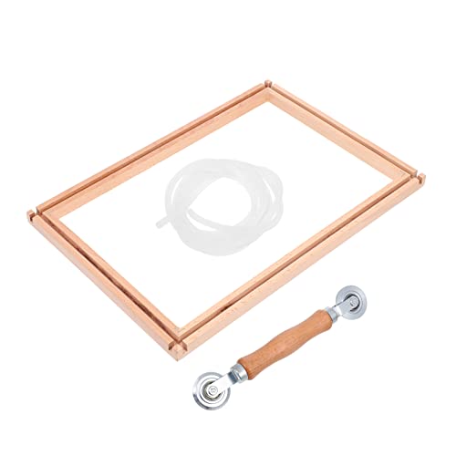 OHPHCALL 1 Satz Multifunktionaler Stickrahmen Buchenholz Verstellbarer Kreuzstichständer für DIY Nähprojekte Einfach zu Montieren und Langlebig OHPHCALL 1 Satz Multifunktionaler Stickrahmen Buchenholz Verstellbarer Kreuzstichständer für DIY Nähprojekte Einfach zu Montieren und Langlebig von OHPHCALL