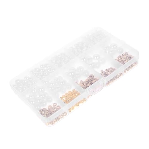 OHPHCALL 1 Schachtel Ccb Spacer Beads Box Schmuckdekoration DIY Perlen Zubehör für Armbänder Langlebige Robuste Schmuckperlen für Kreative Handwerksprojekte von OHPHCALL