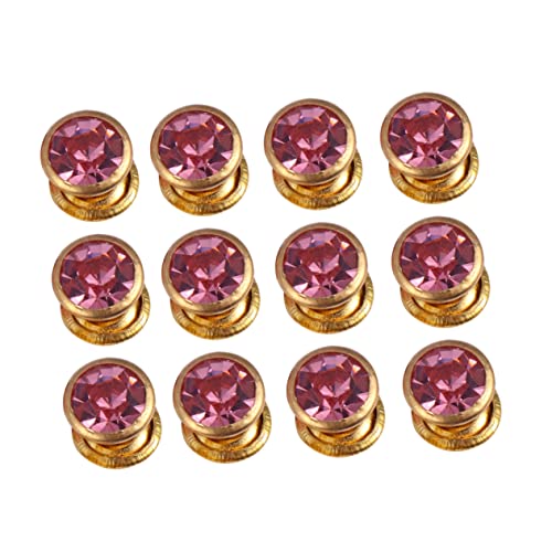 OHPHCALL 100 Stück Farbige Diamant Schmuck Rhinestone Metall Kleidung Zubehör mit Goldrand Exquisites Design für Diy Kleidung und Schmuckherstellung von OHPHCALL
