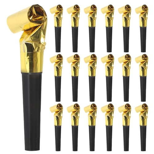 OHPHCALL 100 Stück Geburtstagsfeier-Gebläsehörner Partyzubehör-Gebläse Lustige Party-Geräuschmacher Geburtstagsfeier-Gebläse Krachmacher Silvester-Partygebläse Golden OHPHCALL 100 Stück Geburtstagsfeier-Gebläsehörner Partyzubehör-Gebläse Lustige Party-Geräuschmacher Geburtstagsfeier-Gebläse Krachmacher Silvester-Partygebläse Golden von OHPHCALL