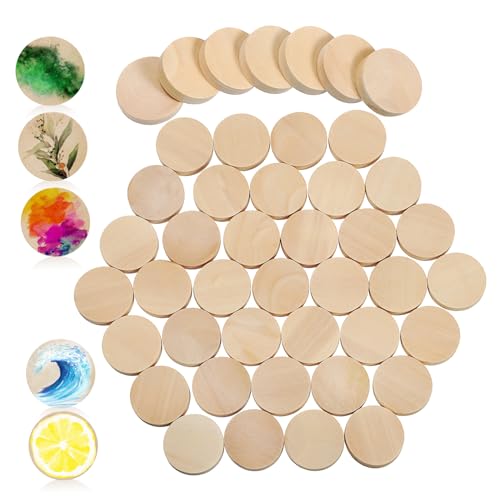OHPHCALL 100 Stück Runde Holzscheiben Unbehandelte Naturholzstücke Robust für DIY Basteln Tischdeko Hochzeitsornamente Rustikale Baumscheiben Craft Supplies OHPHCALL 100 Stück Runde Holzscheiben Unbehandelte Naturholzstücke Robust für DIY Basteln Tischdeko Hochzeitsornamente Rustikale Baumscheiben Craft Supplies von OHPHCALL
