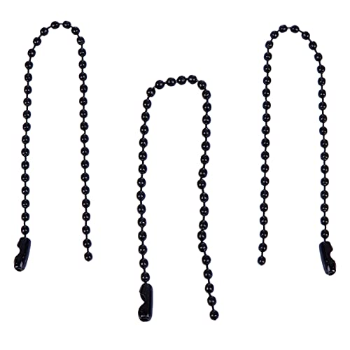 OHPHCALL 100 Stück Tag-kette Schlüsselanhänger Mit Kugelkette Hundemarke Perlenkette Hosenkette Ketten Für Die Schmuckherstellung Schmuckketten Ball Sieb Rolle Befestigung Eisen Black OHPHCALL 100 Stück Tag-kette Schlüsselanhänger Mit Kugelkette Hundemarke Perlenkette Hosenkette Ketten Für Die Schmuckherstellung Schmuckketten Ball Sieb Rolle Befestigung Eisen Black von OHPHCALL