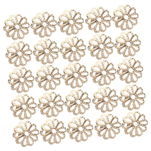 OHPHCALL 1000Stücke Vintage Perlenkappen für DIY Schmuck Metallperlen Zubehör für Armbänder Ohrringe und Halsketten für Bastelprojekte und Schmuckherstellung OHPHCALL 1000Stücke Vintage Perlenkappen für DIY Schmuck Metallperlen Zubehör für Armbänder Ohrringe und Halsketten für Bastelprojekte und Schmuckherstellung von OHPHCALL