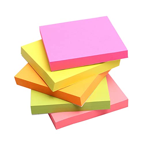 OHPHCALL 100Blätter Pack Haftnotizen Zufälligen Klebezettel für Schule Büro und Zuhause Extra Stark Haftend und Praktisch OHPHCALL 100Blätter Pack Haftnotizen Zufälligen Klebezettel für Schule Büro und Zuhause Extra Stark Haftend und Praktisch von OHPHCALL