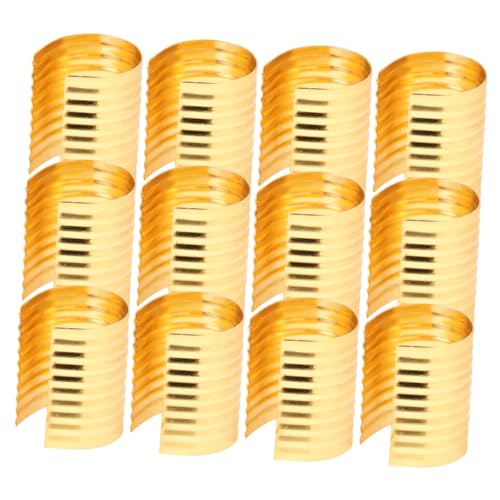 OHPHCALL 100Stücke Leder Seilklemmen Zylindrische Crimpverschlüsse DIY Bastelzubehör für Schmuckherstellung Robustes Eisenmaterial für Langlebige Nutzung Vielseitig Einsetzbar OHPHCALL 100Stücke Leder Seilklemmen Zylindrische Crimpverschlüsse DIY Bastelzubehör für Schmuckherstellung Robustes Eisenmaterial für Langlebige Nutzung Vielseitig Einsetzbar von OHPHCALL