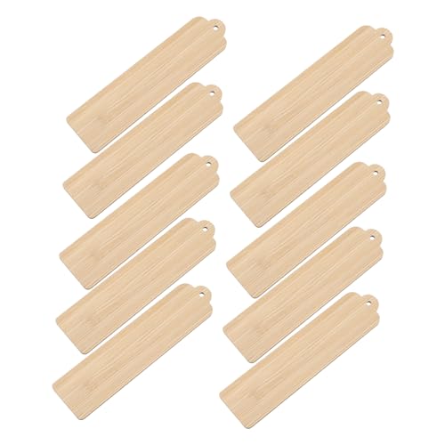 OHPHCALL 10Stücke DIY Holz Lesezeichen Unbehandelte Lesezeichen zum Basteln Holz Tags für und Dekoration für Weihnachten und Neujahr Partydekoration OHPHCALL 10Stücke DIY Holz Lesezeichen Unbehandelte Lesezeichen zum Basteln Holz Tags für und Dekoration für Weihnachten und Neujahr Partydekoration von OHPHCALL