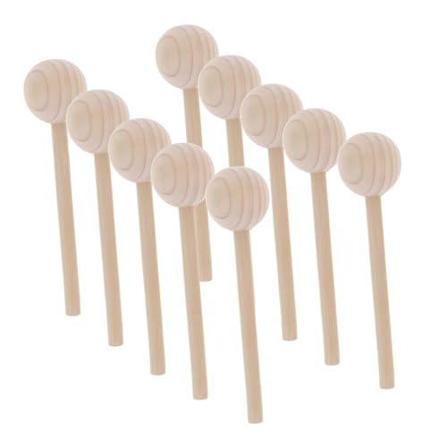 OHPHCALL 10Stücke Holzperlenstäbe Natürlichem Holz DIY Bastelzubehör Unfertige Holzstäbchen für Projekte für Dekorationen und Handgefertigte Kunstwerke OHPHCALL 10Stücke Holzperlenstäbe Natürlichem Holz DIY Bastelzubehör Unfertige Holzstäbchen für Projekte für Dekorationen und Handgefertigte Kunstwerke von OHPHCALL