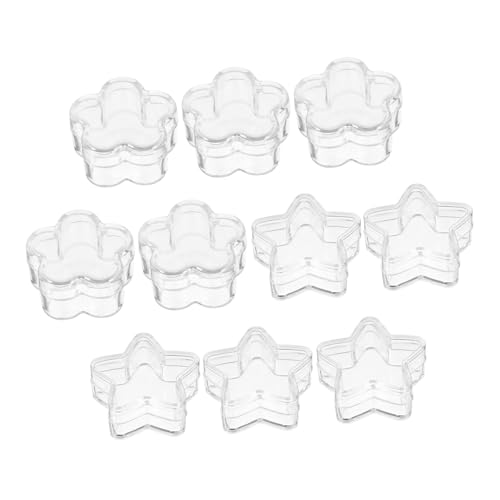 OHPHCALL 10Stücke Kleine Transparente Aufbewahrungsboxen Kunststoff für Perlen Schmuck und Bastelbedarf Praktische Organizer für Nail Art Strasssteine und Kleine OHPHCALL 10Stücke Kleine Transparente Aufbewahrungsboxen Kunststoff für Perlen Schmuck und Bastelbedarf Praktische Organizer für Nail Art Strasssteine und Kleine von OHPHCALL