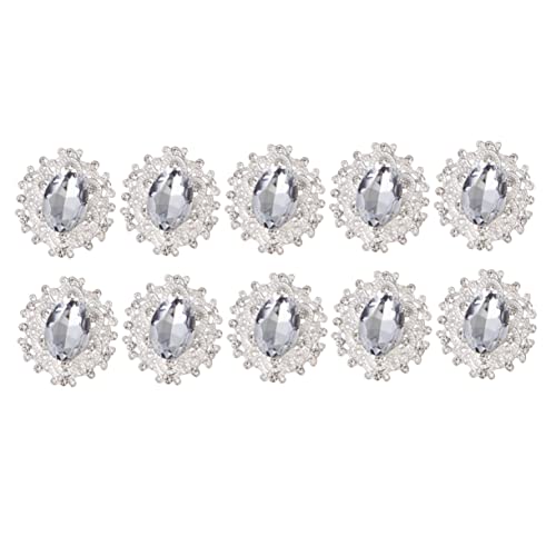 OHPHCALL 10Stücke Strass Schmuckzubehör Legierung Paster für DIY Broschen Ohrringe Halsketten für Hochzeiten und Partys Langlebig und Vielseitig Einsetzbar OHPHCALL 10Stücke Strass Schmuckzubehör Legierung Paster für DIY Broschen Ohrringe Halsketten für Hochzeiten und Partys Langlebig und Vielseitig Einsetzbar von OHPHCALL