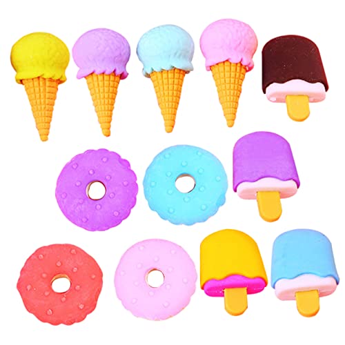 OHPHCALL 12Stücke Teiliges Radiergummis Süßem Dessert Design Multifunktional für Schülerbedarf Mitgebsel für Kindergeburtstage Knetbare und Verschleißfeste Radiergummis OHPHCALL 12Stücke Teiliges Radiergummis Süßem Dessert Design Multifunktional für Schülerbedarf Mitgebsel für Kindergeburtstage Knetbare und Verschleißfeste Radiergummis von OHPHCALL