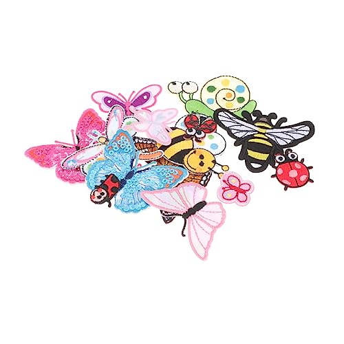 OHPHCALL 15Stücke Gestickte Patches für Kleidung Schmetterlinge Tiere DIY Bügelflicken für Reparatur Dekoration Hautfreundliches Langlebiges Material für Taschen OHPHCALL 15Stücke Gestickte Patches für Kleidung Schmetterlinge Tiere DIY Bügelflicken für Reparatur Dekoration Hautfreundliches Langlebiges Material für Taschen von OHPHCALL