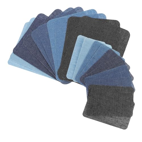 OHPHCALL 18Stücke Teiliges Bügelflicken für Jeans Praktische Dekorative Stoffpatches zum Aufbügeln für Reparaturen und DIY Dekoration für Kleidung Taschen und Hüte OHPHCALL 18Stücke Teiliges Bügelflicken für Jeans Praktische Dekorative Stoffpatches zum Aufbügeln für Reparaturen und DIY Dekoration für Kleidung Taschen und Hüte von OHPHCALL