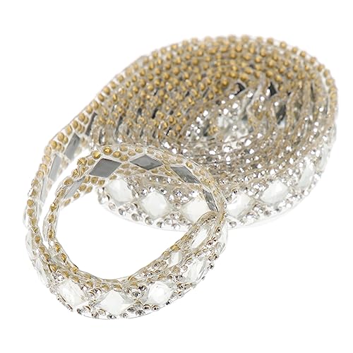 OHPHCALL 1Rolle Dekoratives Strassband Selbstklebendes Bling Strassband für Kostümverkleidung DIY Handwerk und Partydekoration Breit Vielseitig Einsetzbar Einfach OHPHCALL 1Rolle Dekoratives Strassband Selbstklebendes Bling Strassband für Kostümverkleidung DIY Handwerk und Partydekoration Breit Vielseitig Einsetzbar Einfach von OHPHCALL