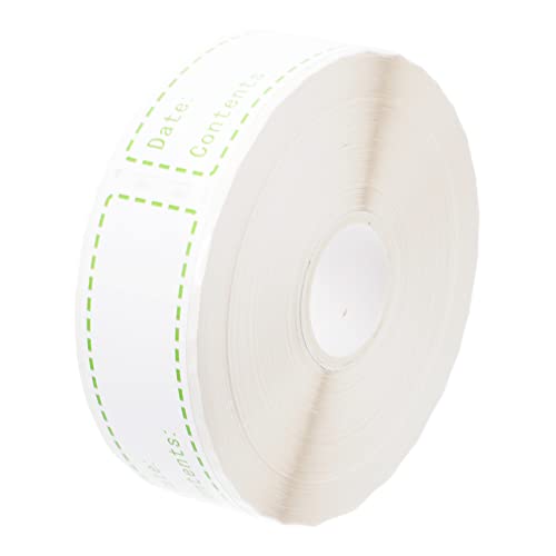 OHPHCALL 1Rolle Rollenaufkleber für Lebensmittelspeicher Wiederablösbar für Kühlschrank Büro Inhaltserinnerung OHPHCALL 1Rolle Rollenaufkleber für Lebensmittelspeicher Wiederablösbar für Kühlschrank Büro Inhaltserinnerung von OHPHCALL