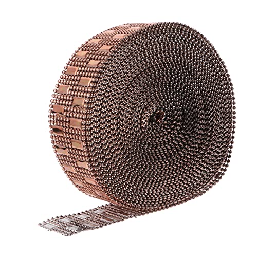 OHPHCALL 1Rolle Strassband Reihig Funkelndes Diamantband für DIY Bastelbedarf zum Dekorieren von Hochzeiten Partys und Feiern Roségold Yards Individuell Verpackt OHPHCALL 1Rolle Strassband Reihig Funkelndes Diamantband für DIY Bastelbedarf zum Dekorieren von Hochzeiten Partys und Feiern Roségold Yards Individuell Verpackt von OHPHCALL