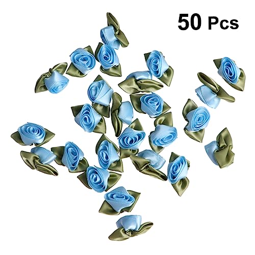 OHPHCALL 1Satz DIY Satinband Blüten Handgemachte Tulpenblumen für Dekoration von Kleidung Karten Geschenken Blau für Bastelprojekte und Blumendekoration OHPHCALL 1Satz DIY Satinband Blüten Handgemachte Tulpenblumen für Dekoration von Kleidung Karten Geschenken Blau für Bastelprojekte und Blumendekoration von OHPHCALL