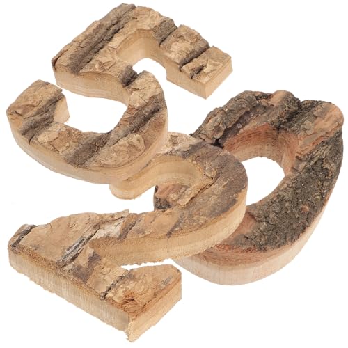 OHPHCALL 1Satz Holznummern Retro Dekoration Teiliges für Wand und Tischdeko Rustikale Holzzahlen für Wohnzimmer und DIY Projekte Stilvolle Wandgestaltung OHPHCALL 1Satz Holznummern Retro Dekoration Teiliges für Wand und Tischdeko Rustikale Holzzahlen für Wohnzimmer und DIY Projekte Stilvolle Wandgestaltung von OHPHCALL
