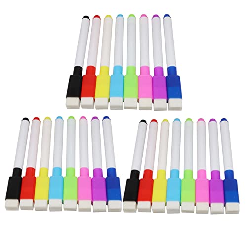 OHPHCALL 1Satz Magnetische Marker Teiliges Abwischbare Farbstifte für Whiteboards Flipcharts und Magnettafeln Langlebig und Komfortabel für Büro Schule und Zuhause von OHPHCALL