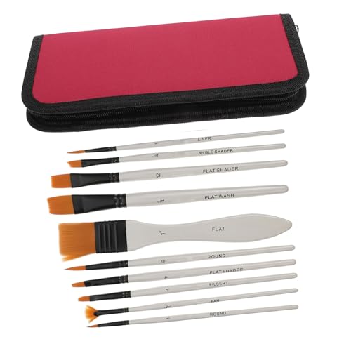 OHPHCALL 1Satz Multifunktionsmalerei Pinsel Wasserfarben Pinsel für Künstler und Schule Malerei Bürsten mit Holzgriff für Projekte OHPHCALL 1Satz Multifunktionsmalerei Pinsel Wasserfarben Pinsel für Künstler und Schule Malerei Bürsten mit Holzgriff für Projekte von OHPHCALL