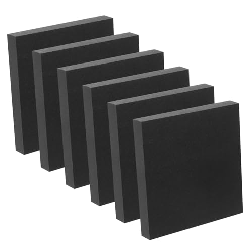 OHPHCALL 1Satz Selbstklebende Schwarze Haftnotizen Tragbare Memo Pads für Büro und Zuhause für To Do Listen Notizen und Erinnerungen Weißem Stift von OHPHCALL
