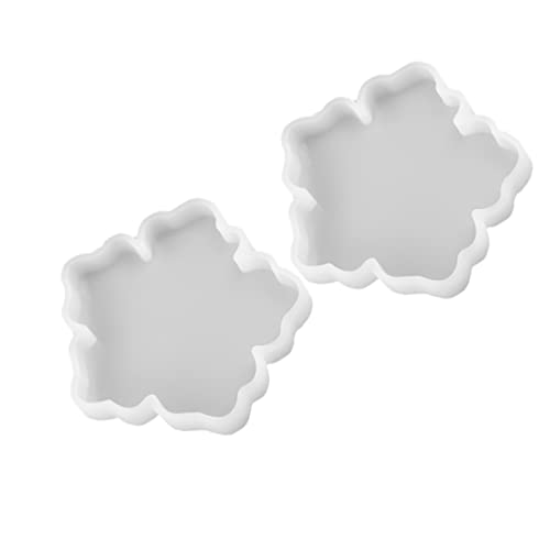 OHPHCALL 2 STÜCK Silikonform für DIY Epoxidharz Kreative Blumen Mirror Form Untersetzer Bodenform für Handwerk und Dekoration Passend für Studio und Zuhause Weiß S OHPHCALL 2 STÜCK Silikonform für DIY Epoxidharz Kreative Blumen Mirror Form Untersetzer Bodenform für Handwerk und Dekoration Passend für Studio und Zuhause Weiß S von OHPHCALL