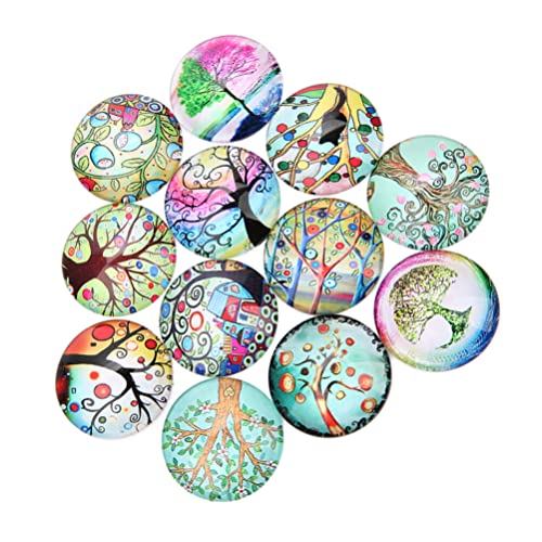 OHPHCALL 20 Stück 14 Mm Baumelnde Ohrringe Aufgesetzte Glas-Edelsteine Zum Basteln Mosaikfliesen Mandala-Kristall Flache Rückseite Glaskuppel Cabochon Halbrund Flache Rückseite OHPHCALL 20 Stück 14 Mm Baumelnde Ohrringe Aufgesetzte Glas-Edelsteine Zum Basteln Mosaikfliesen Mandala-Kristall Flache Rückseite Glaskuppel Cabochon Halbrund Flache Rückseite von OHPHCALL